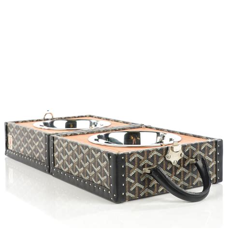 goyard dog bowl set|goyard pet bowls.